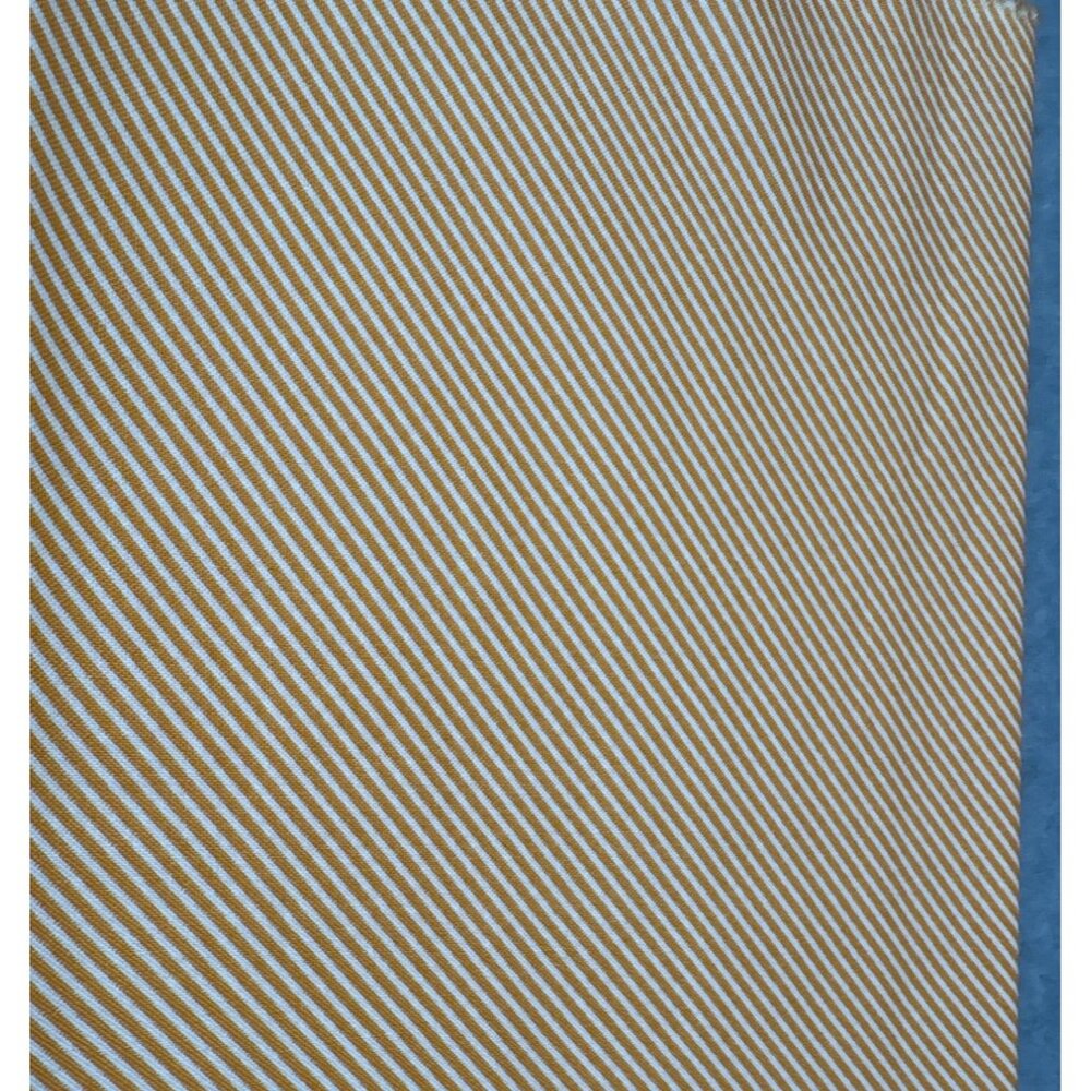 Orange & White Striped Cotton Quilting Fabric By Bonnie & Camille For Moda 24" x